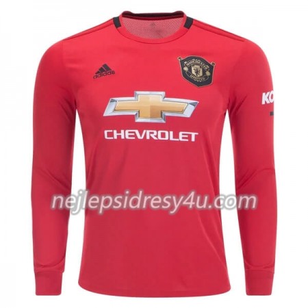 Fotbalový Dres Manchester United Domácí 2019/20 Dlouhý Rukáv